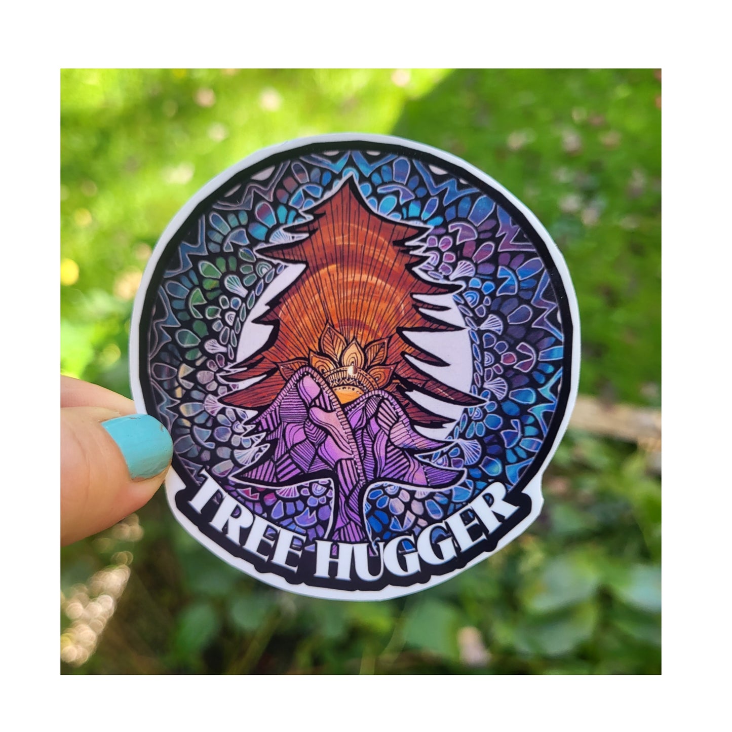 Tree Hugger Sticker