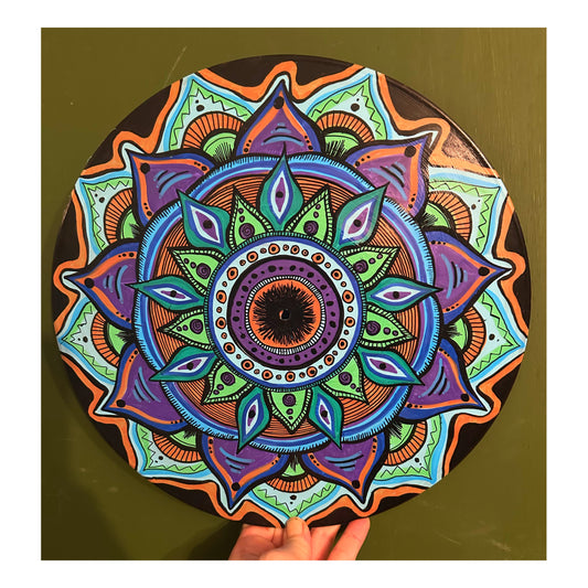 Blue Mandala Vinyl Record
