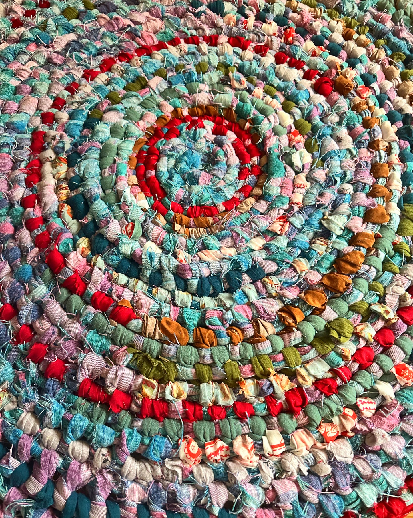 Amish Knot Rag Rug