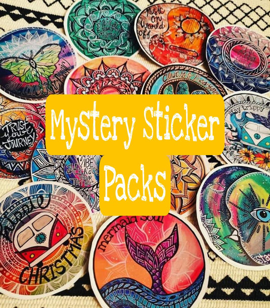 Mystery Sticker Packs