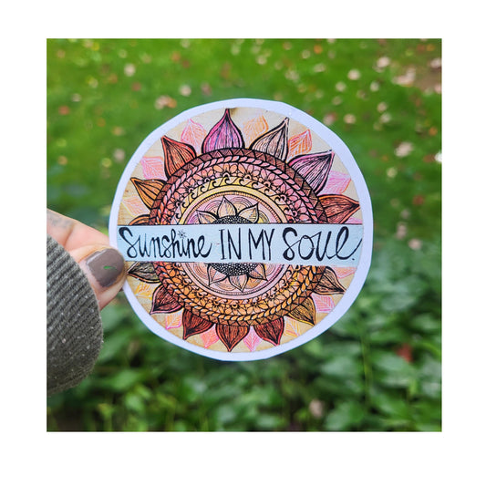 Sunshine In My Soul Sticker